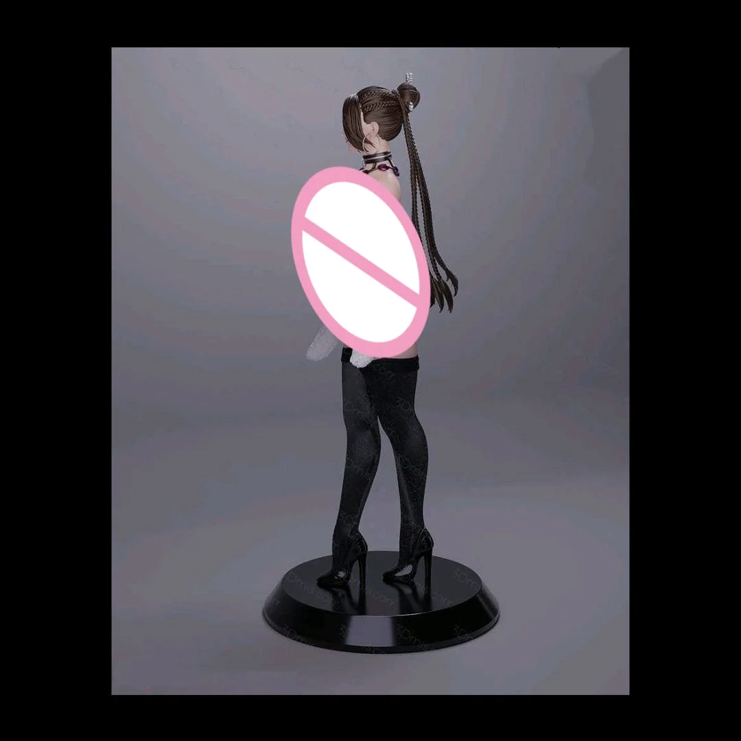 Figurine en résine à assembler, échelle 1/24, 80mm de hauteur, Kit de modèles, le gardien de la beauté dodue, Nsfw, deux versions, jouet non peint non assemblé