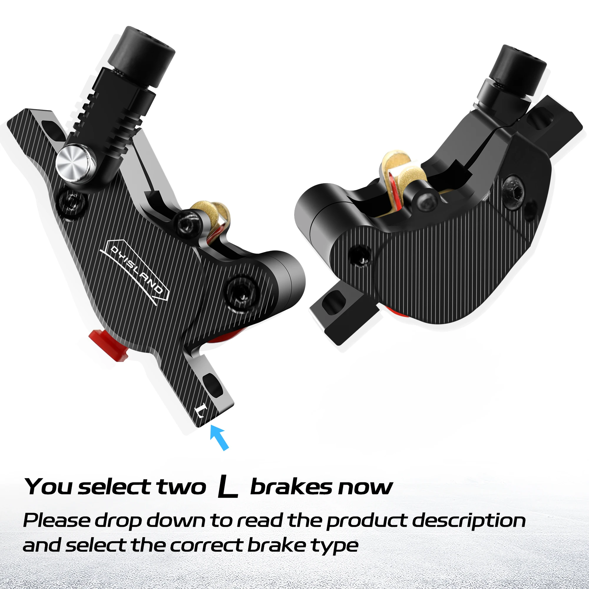 DYISLAND LD210 Elektroroller Hydraulische Scheibenbremse 2-PIN Stromabschaltung E-Scooter Bremse für Kukirin KUGOO Dualtron Kaabo Mantis – Detail 10