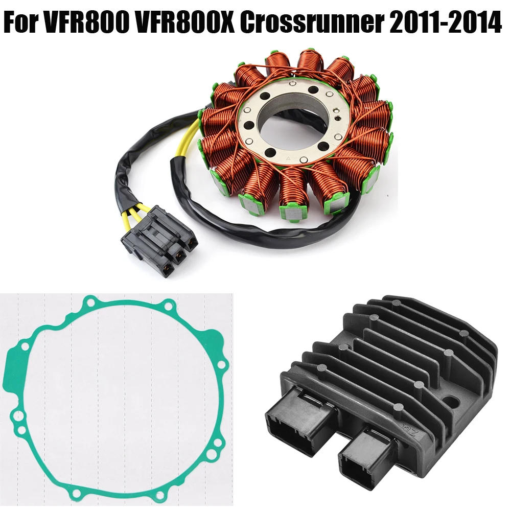 Stator Coil Regulator Rectifier Gasket For Honda VFR800 VFR800X Crossrunner 2011 2012 2013 2014