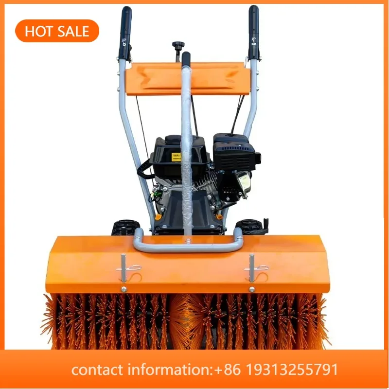 

【Best-selling】6.5HP Electric Start HT800A Snowplow 800mm Working Width Snow Clearing Machine