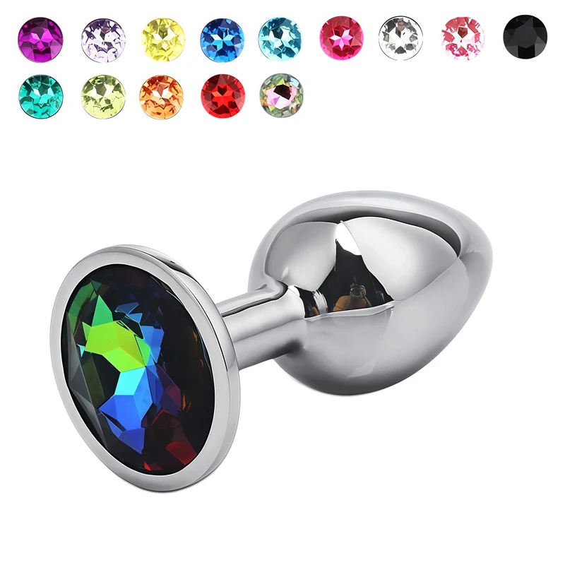 3 Sizes Metal Anal Plug Intimate Toys Masturbators Extende Massage But Dilator Sex Shop Goods For Adults Dildo Exotic Accessorie