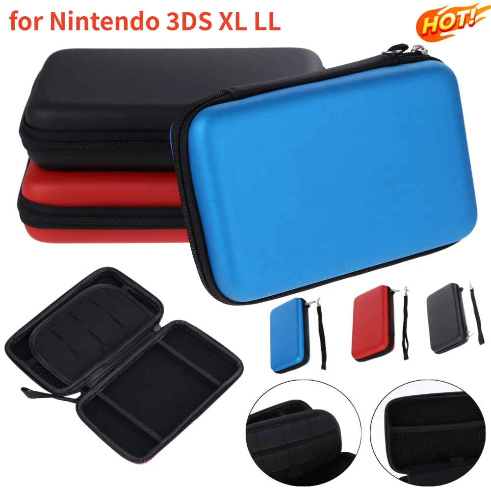 EVA Skin Carry Hard Case Bag Pouch Anti-scratch for Nintendo 3DS XL LL Console Protective Cover Portable Storage Bag for New 3DS
