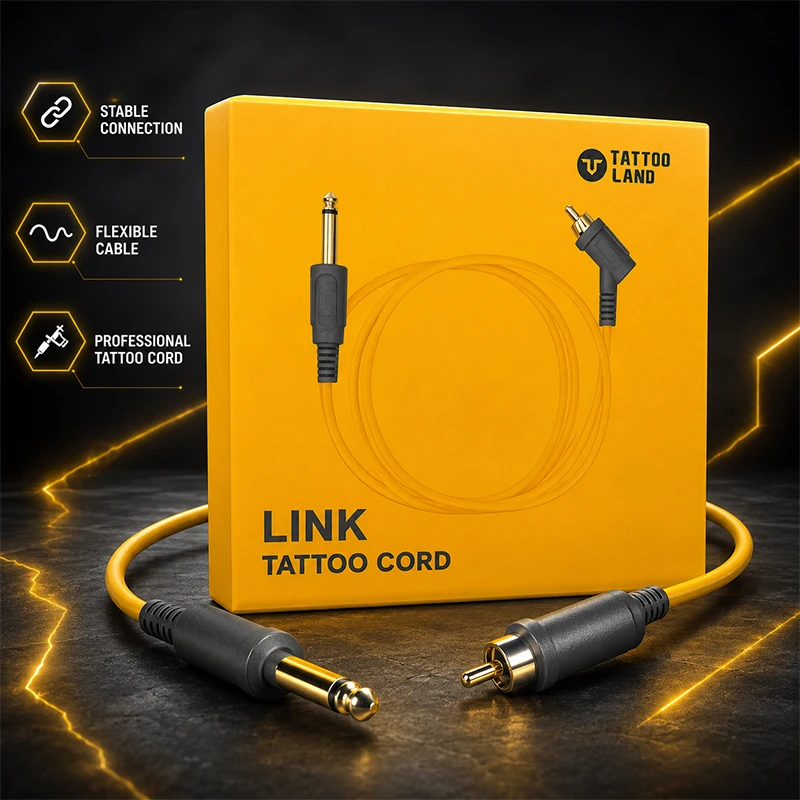 LINK Professional Tattoo Clip Cord Stable Power Connection Universal Cable For Tattoo Power Supply Tattoo Machine Accessories