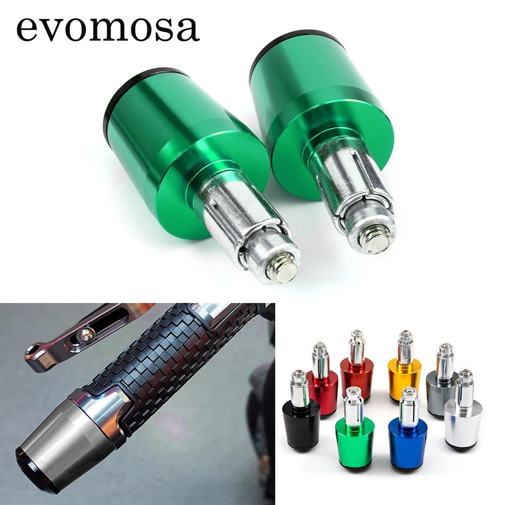 

Motorcycle Handle Bar Handlebar Grips Cap End Plugs For Kawasaki ZX10R 2006 2007 2008 2009 2010 2011 2012 2013 2015 2016