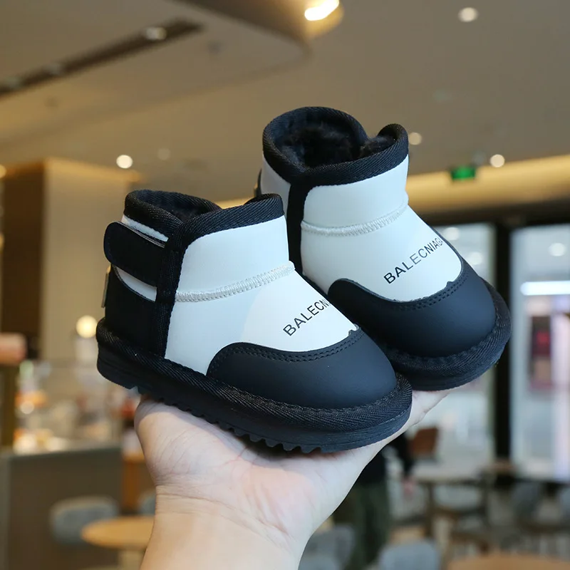 Baby Snow Boots Cotton Shoes Baby Girl Warm Snow Cotton Shoe for Girl Platform Boots Kids Shoe for Girl Zapatos Niña Botines