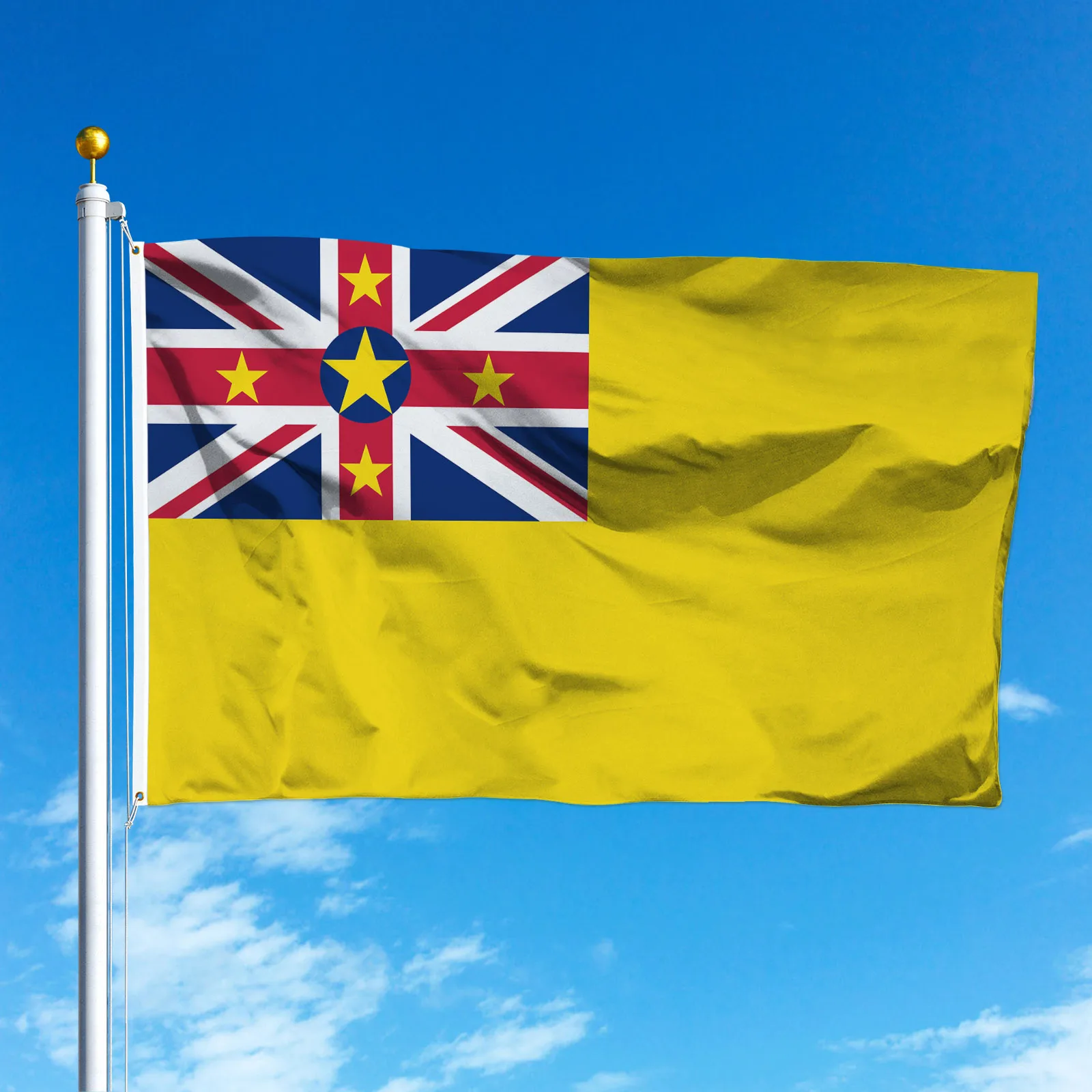 PTEROSAUR Niue Flag, Niue National Flag with Brass Grommets for Room Boat  Indoor Outdoor Decor Banner - AliExpress 15