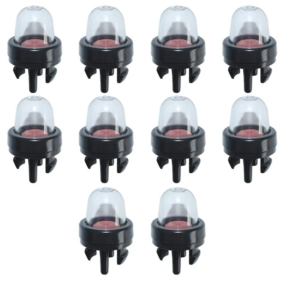 10Pcs General Snap-in Primer Bulb Pump 188-512 Kit For Stihl Weed Eater McCulloch Craftsman Ryobi MTD Echo Poulan Homelite