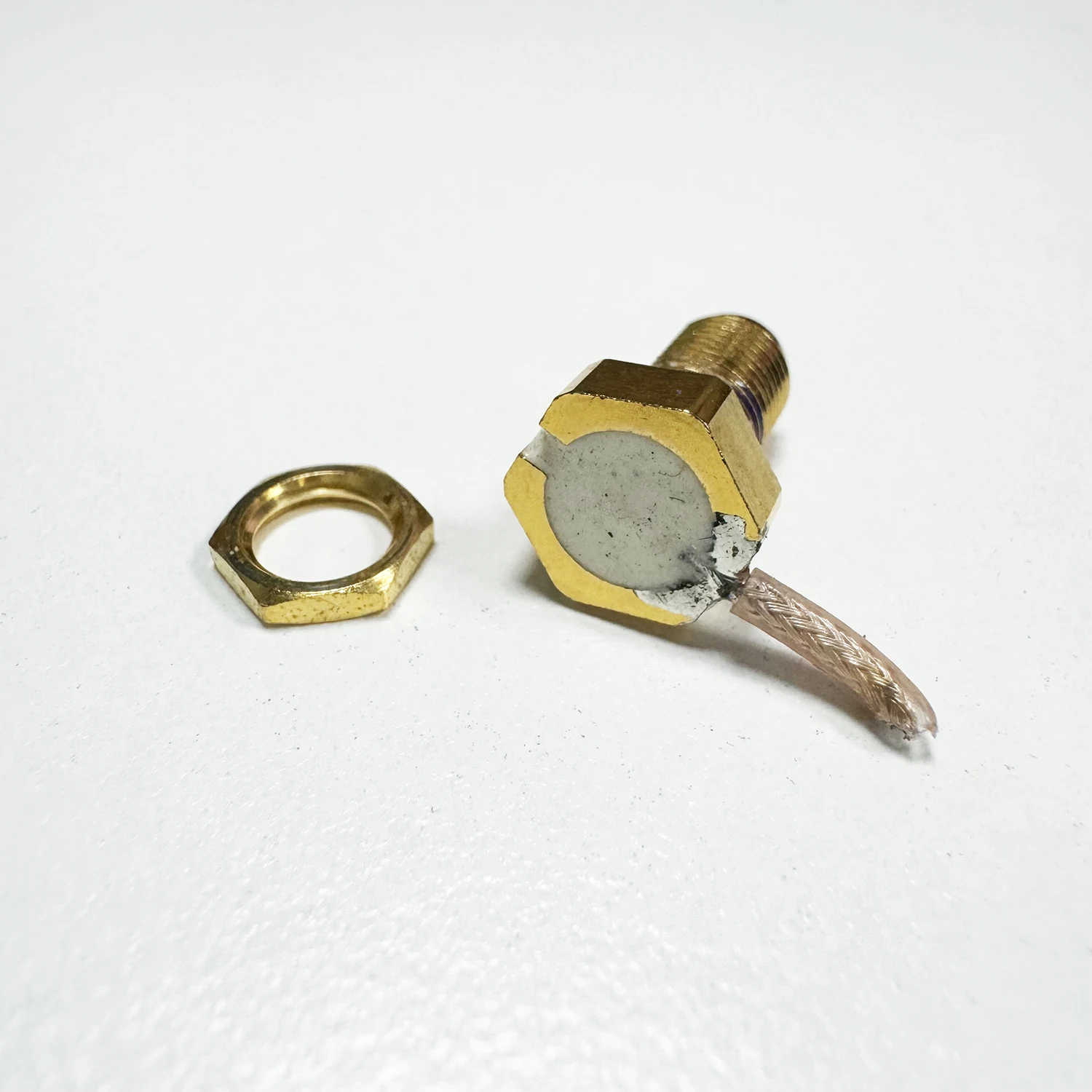 Brass SMA Female Antenna Socket For Garmin Astro 320 430 220 Alpha 100 50 200 200i 10 With Rubber Ring Need to weld yourself image 4