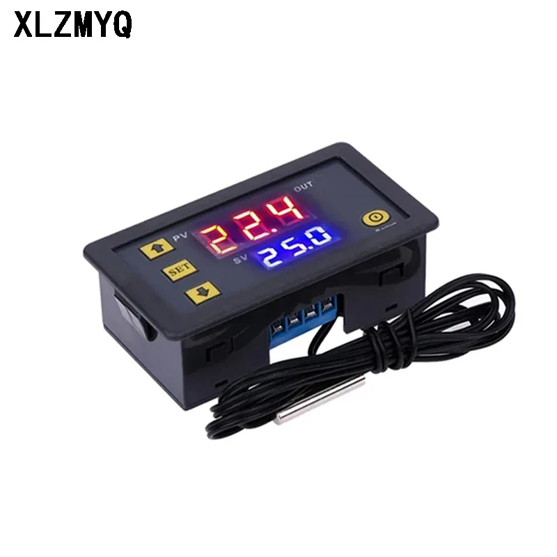 W3230 Mini Digital Temperature Controller 12V 24V 220V Thermostat Regulator Heating Cooling Control Thermoregulator With Sensor