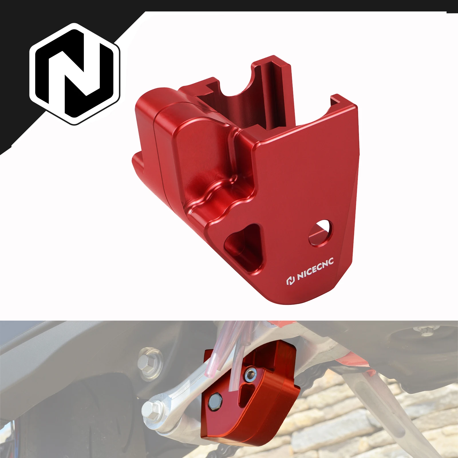 

NICECNC For Beta RR 300 2015-2024 Rear Shock Absorber Linkage Protector RR250 RR350 RR390 RR430 RR500 RR-S 350 390 430 500 15-24