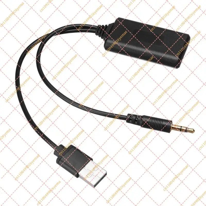 FY Car Bluetooth Receiver 3.5mm AUX Adapter Wireless Audio USB Dongle Handsfree Music Stereo For Home Auto Speaker