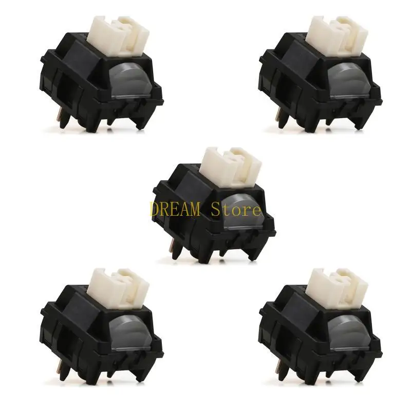 TTC HEY Switches Switch lineal 5pins 58g Force Nylon Smooth Performance 5pcs Mejor venta