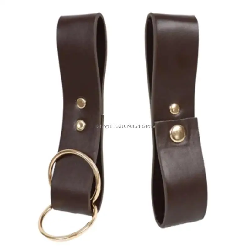 Pacote lateral couro da cintura medieval