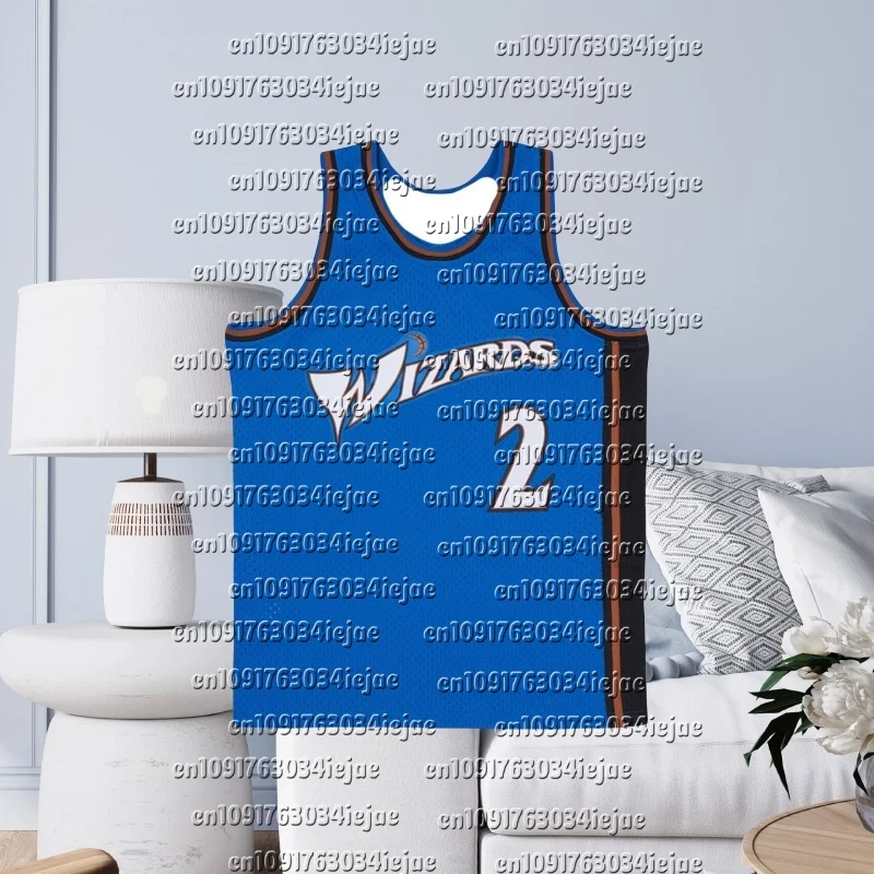 

MOTO Wizards basketball jersey team tank top 3D summer streetwear sleeveless sports soft quick drying breathable tank top