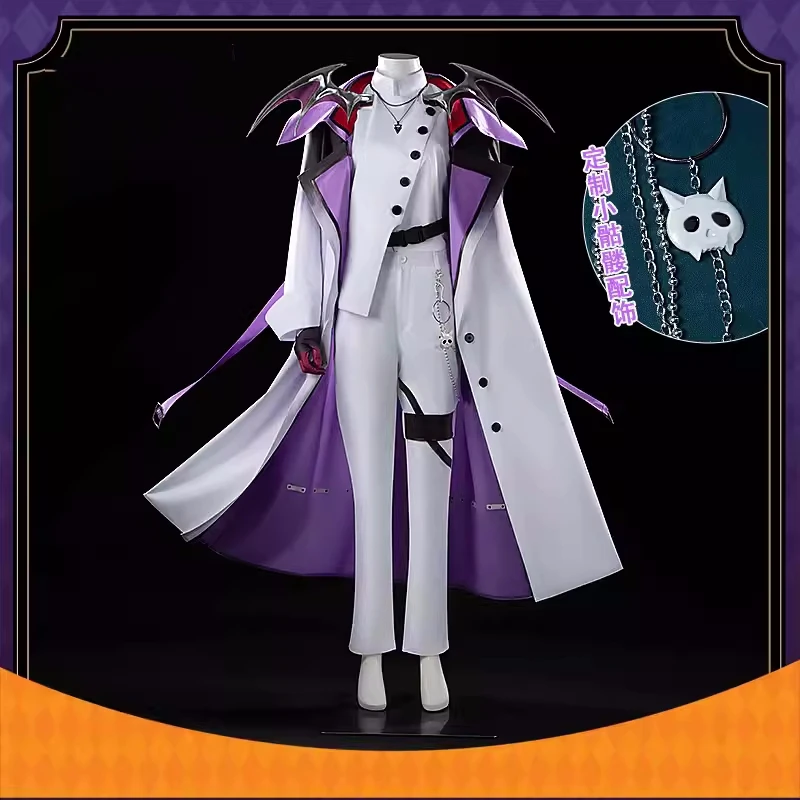 Shu Yamino Cosplay Costume Nijisanji Virtual YouTuber / VTuber Women Men Role Play Clothing Comic-con Halloween Suit Pre-sale