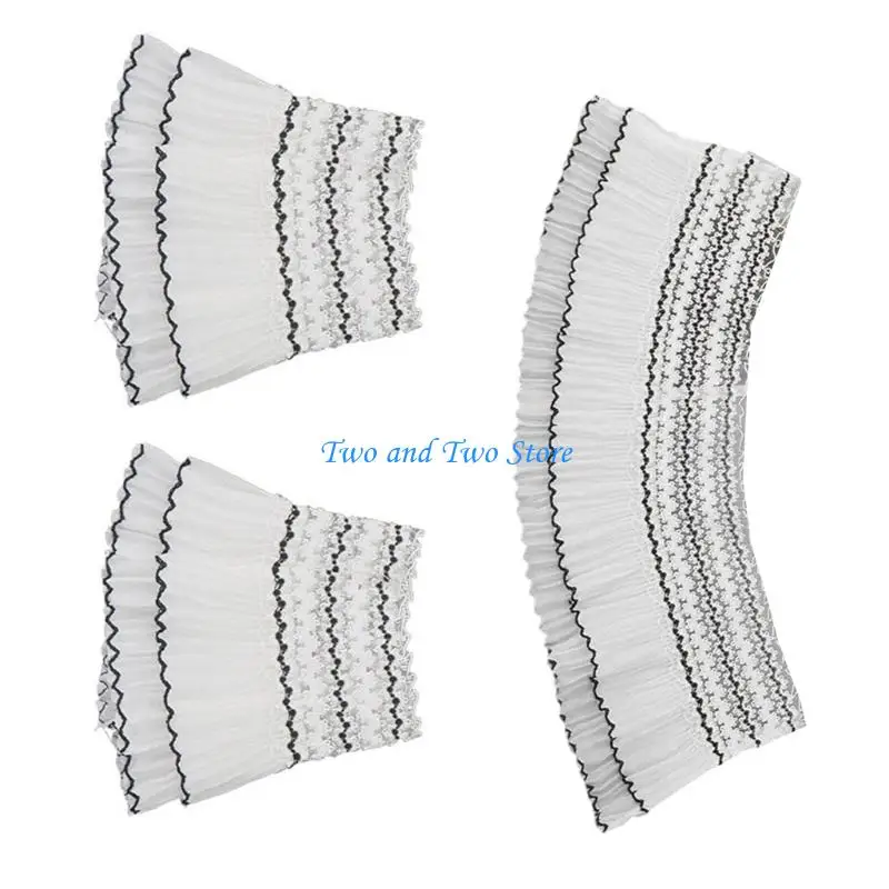 Hx6f Timeworn Lace Youngster شعر زخرفة الدانتيل الدانتيل تحت عنوان Cosplay تصميم أنيق