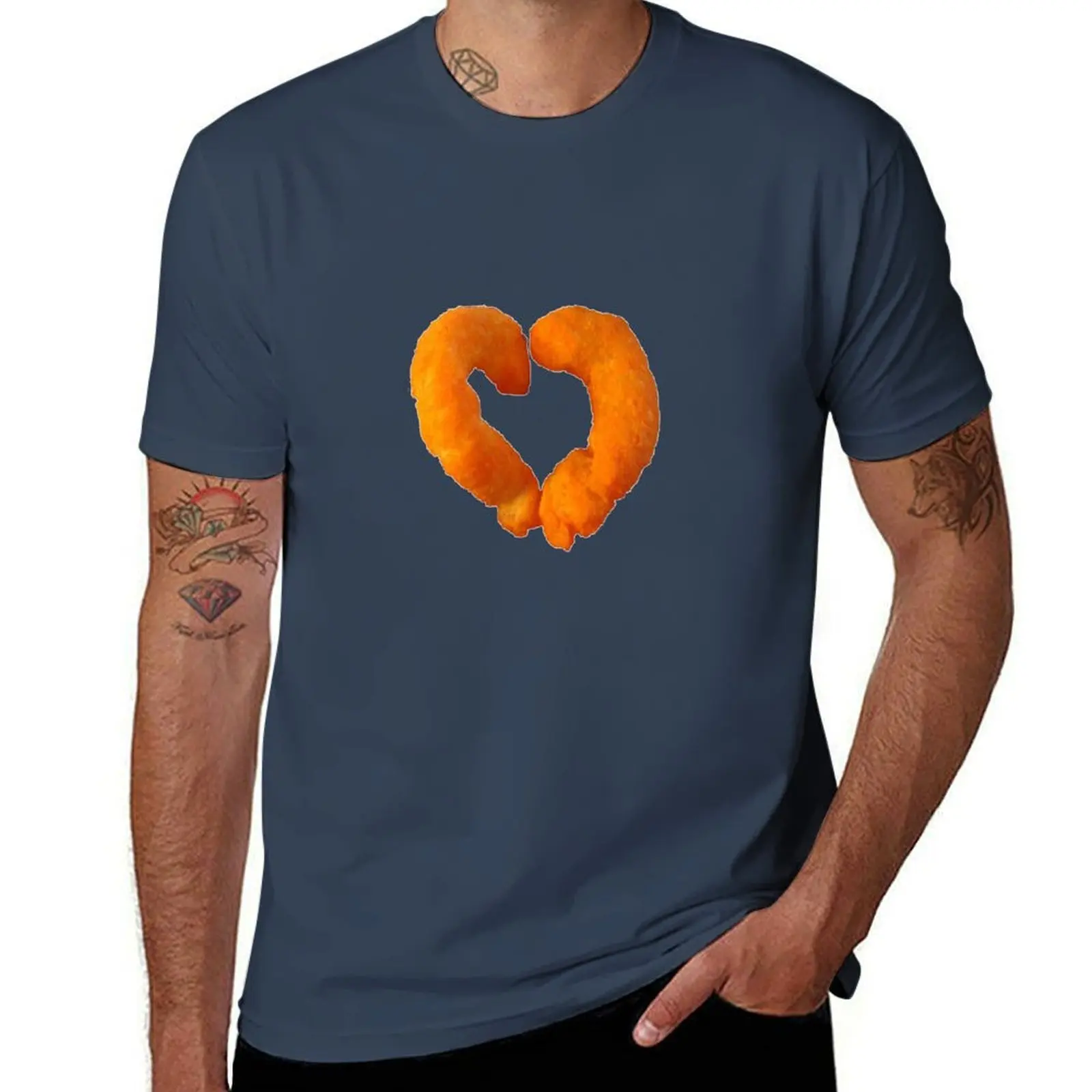 

I heart Cheese Puffs T-Shirt Dry Fit Running Short Sleeve Top