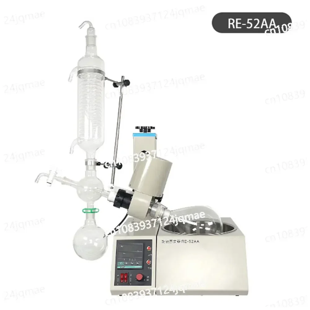 Lab Equipment Rotary Evaporator Equipped RE-201/301/501 with Vacuum Pump and Cryopump, Distillation Purification Crystallization