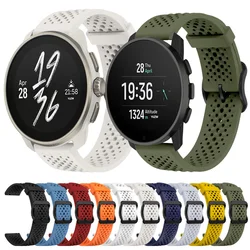 22mm Silicone Band For SUUNTO RACE S/OCEAN/VERTICAL/5 9 PEAK PRO Strap Watchband For Haylou Watch 2 Pro R8 S8 RT3 Bracelet Belt