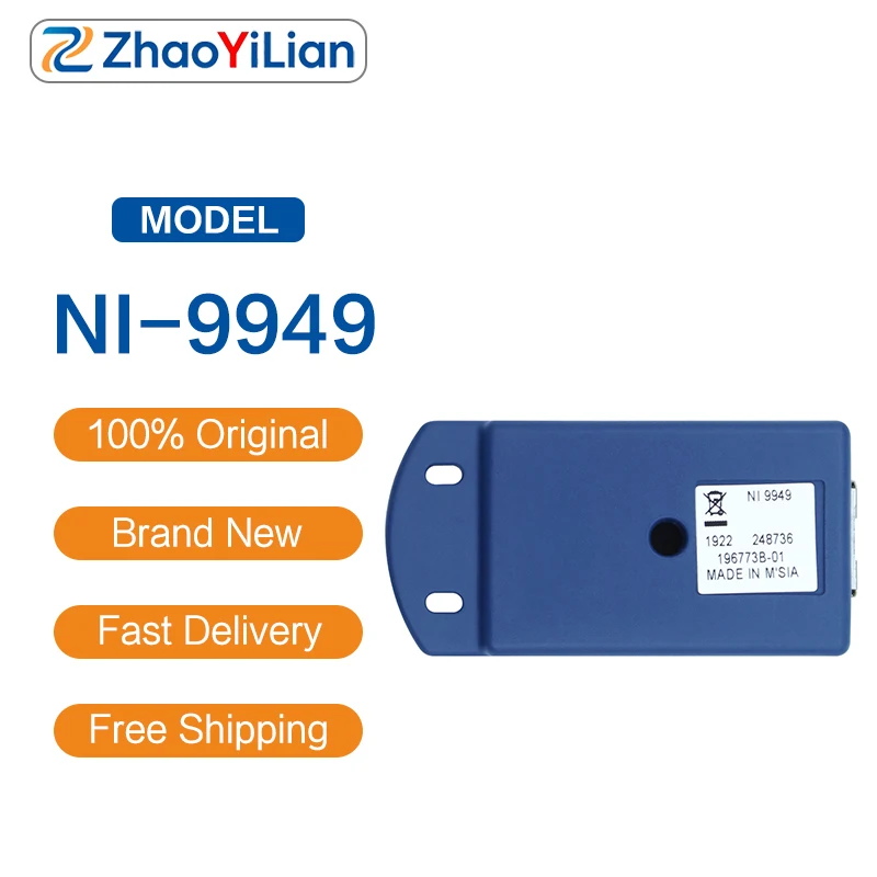 For National Instruments NI-9949 C Series 37 Pin Spring Terminal Breakout Block For cDAQ cRIO DAQ Modules