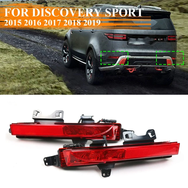 Car Rear Bumper Reflector Rear Fog Light For Land Rover Discovery Sport 2015 2016 2017 2018 2019