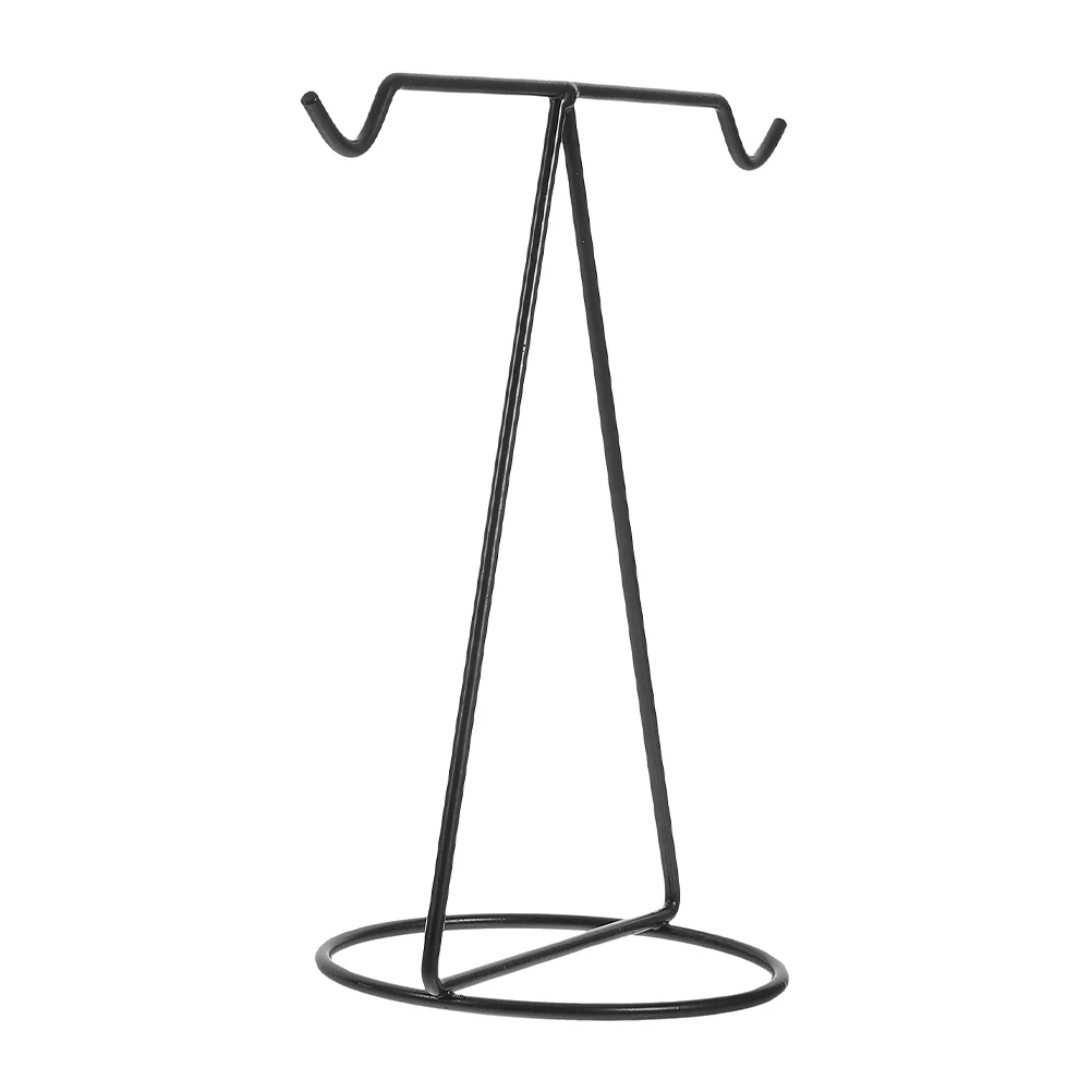

1pc Elegant Iron Art Jewelry Display Holder For Earrings Necklaces Heavy Duty Metal Organizer Stand For Retail Store Home Decor