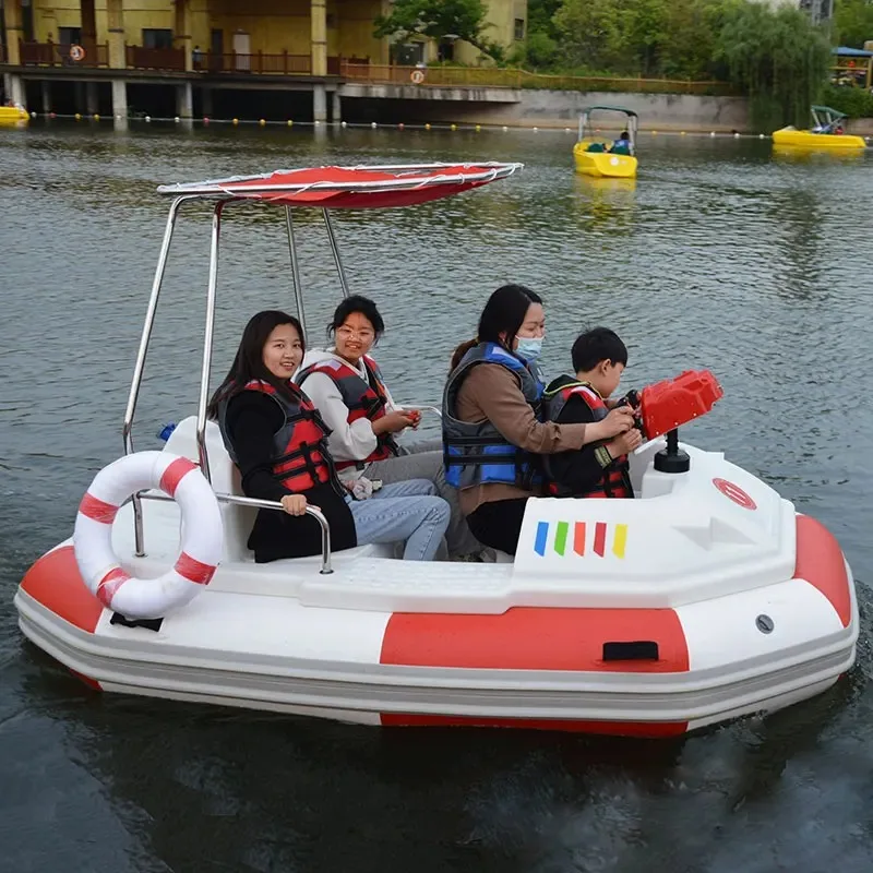 Motorized Inflatable Bumper Boat with Water  Bumper Boats Electric Motor Bumper Boat