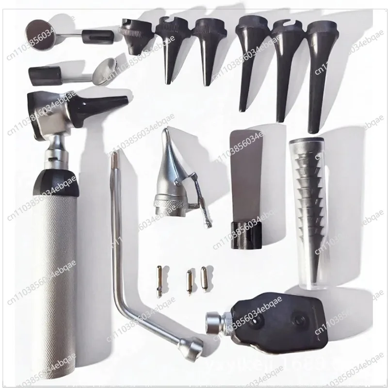 For Feature Checker Diagnostic Kit Ophthalmoscope Otoscope Nose Diffuser Throat Mirror Small Animal ENT Tool