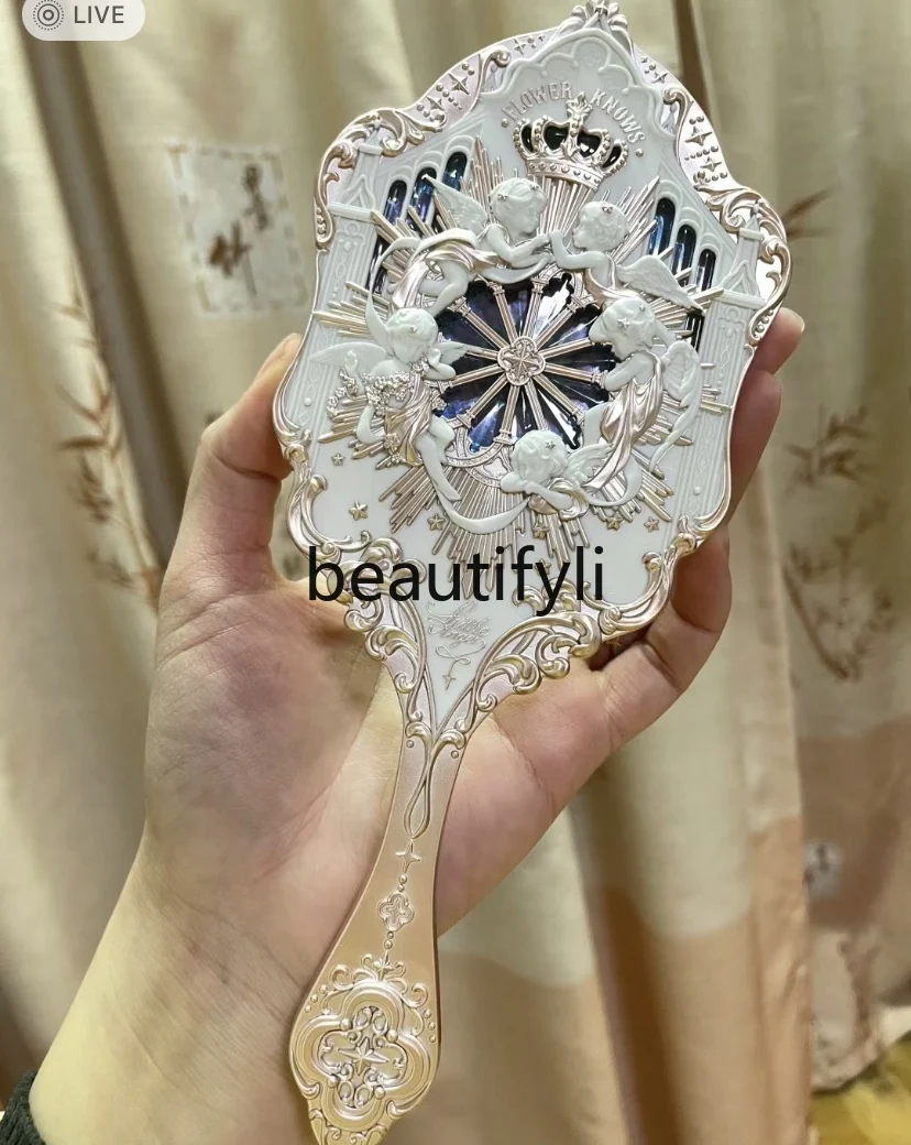 Little angel princess makeup mirror ins high value