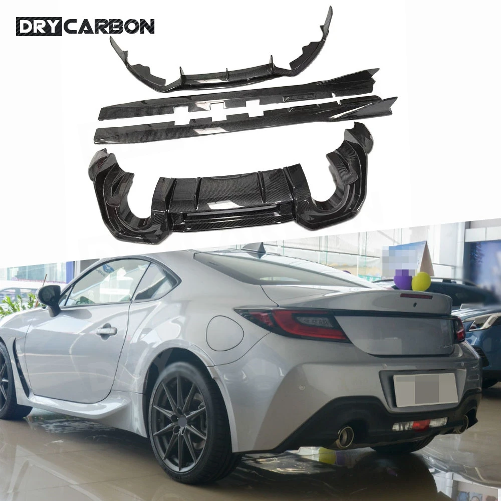 

A Style Body Kits Rear Bumper Diffuser Splitters Front Lip Bumper Chin Side Skirts Spoiler Accessories For Toyota GR86 2021+