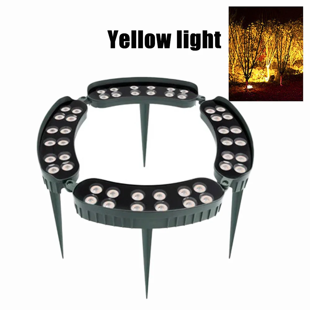 LED Boom Knuffellicht Buiten Waterdicht Landschap Boom Knuffel Hold Ring Verlichting voor Huis Tuin Park Decor Spotlight Lamp 220V