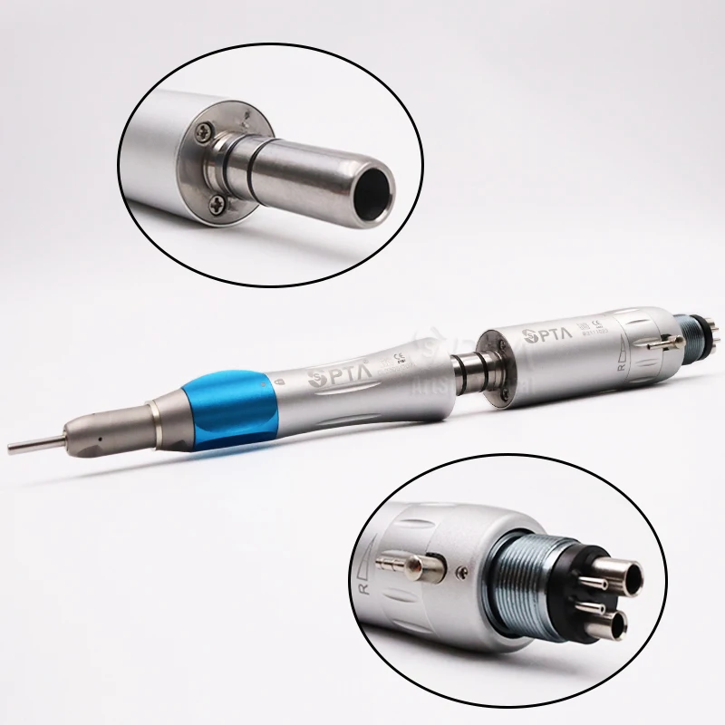 Popular Exquisite Dental 1pcs High Speed Handpiece With Low Speed External Air Turbine Dentist Clinic Portable Kit Tools