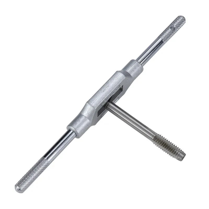 Tap Wrench Adjustable Hand Tap Wrench M1-M8 M6-M20 M25 Thread Screw Tap Drill For Metal Workpiece Threading Tools