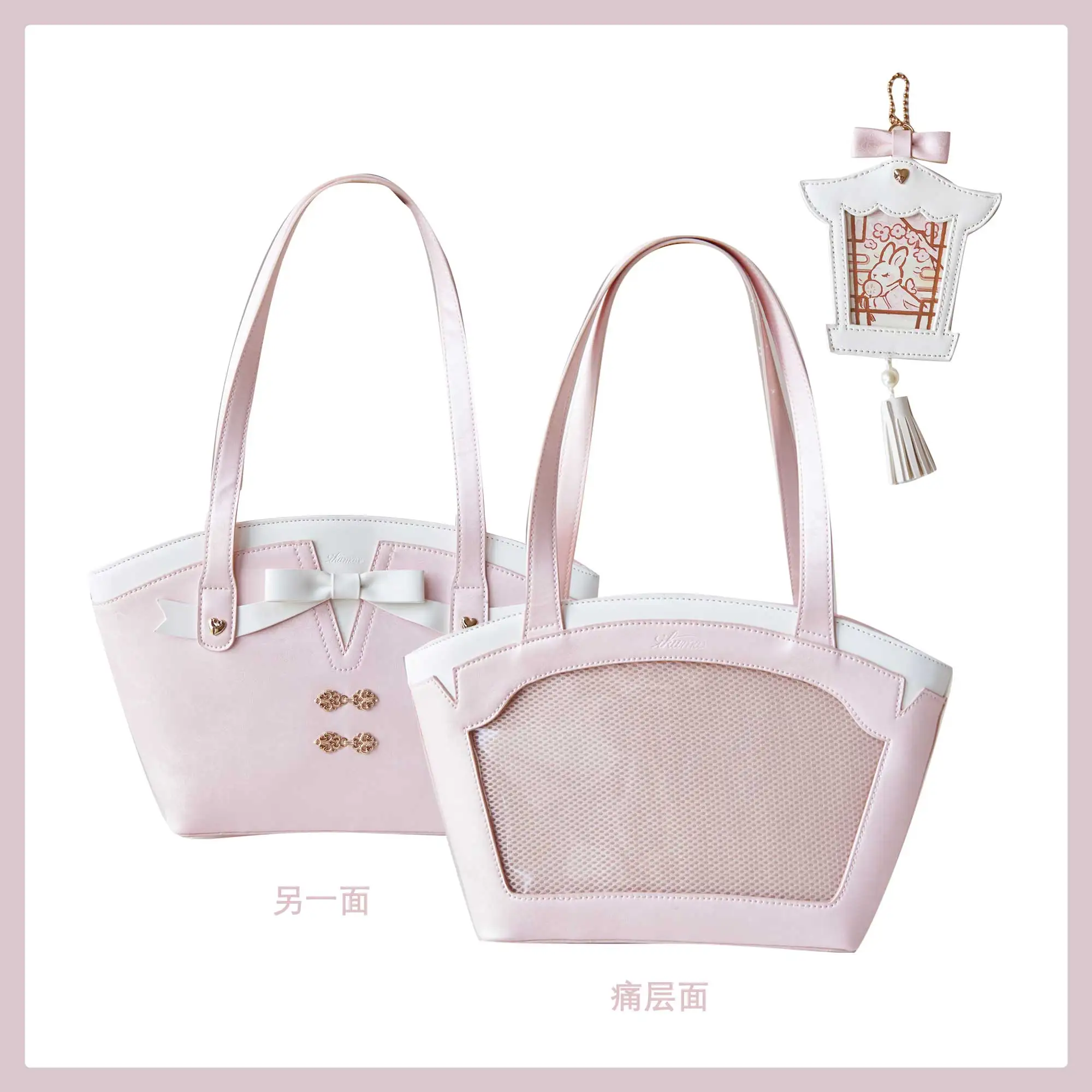 Original LTA Bag Antique Style Pain Bags Embroidered Single Shoulder Crossbody Bags Women Large Capacity Tote Bag for Commuting