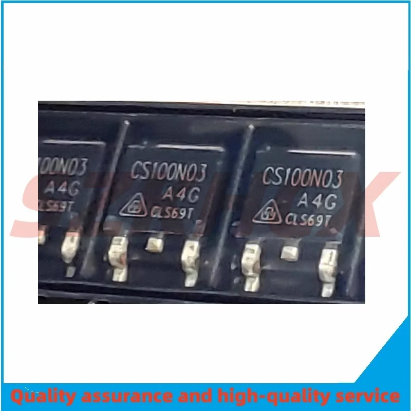 5-10 PÇS/LOTE CS100N03 CS100N03B4 MOS Transistor 30V100A Proteção de Bateria de Lítio TO-252
