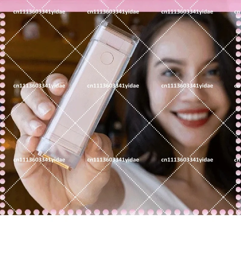 Lipstick Sized Compact Oral Irrigator, Square Tube Portable Smart Water Flosser for Oral Care