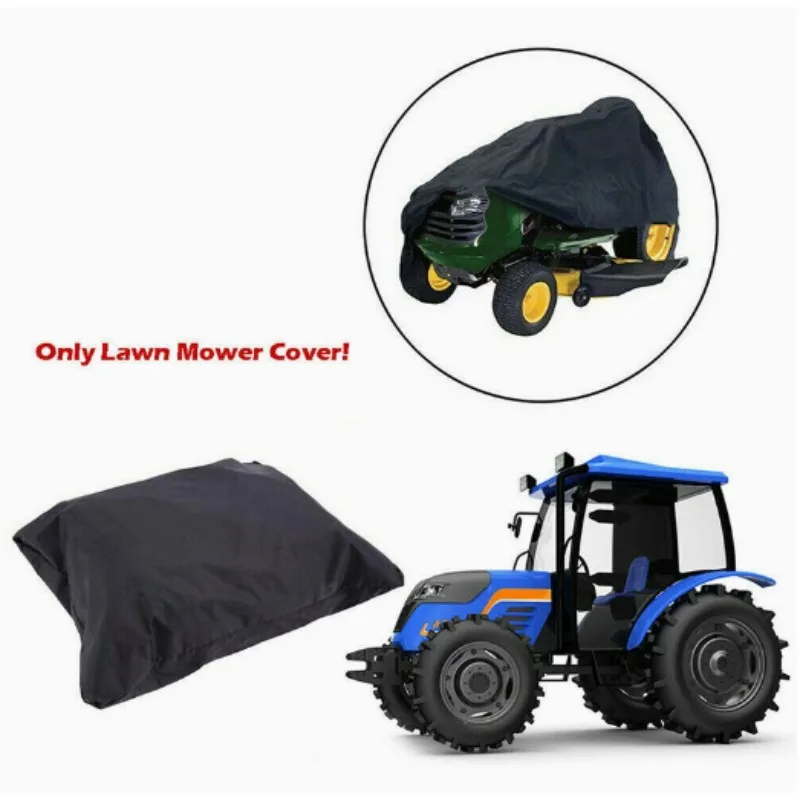 1PCS Waterproof riding lawn mower cover Dust Cover Outdoor Garden Sunscreen Tractor Protection Covers