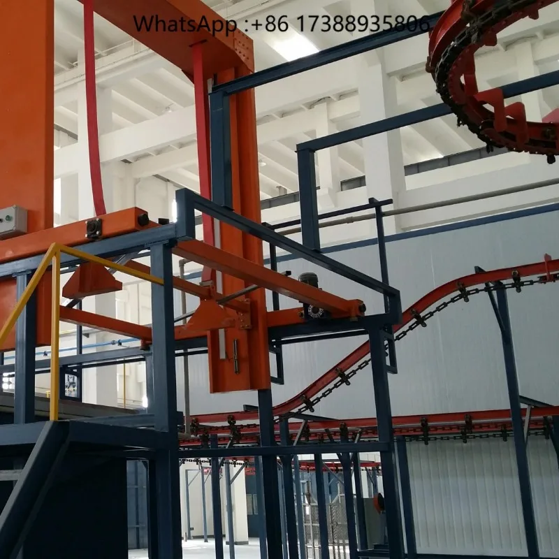 Automatic Powder Coating Plant Digital Control Powder Coating