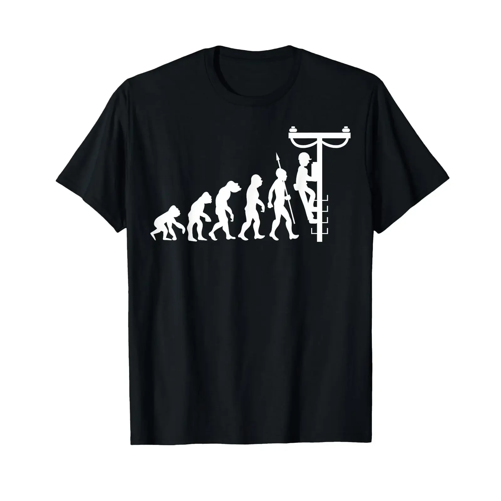 T-shirt vintage délavé pour électriciens, énergie électrique, évolution, idéal pour un usage quotidien, tendance, légèrement unisexe, doux et élégant.