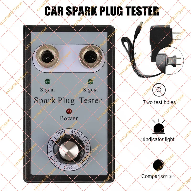 12V Car Spark Plug Ignition Tester, Automotive Engine Diagnostic Tool