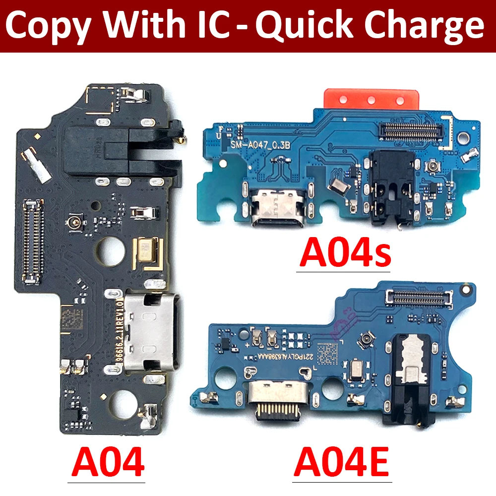 For Samsung A04 A04s A04E A14 A33 A53 A23 A24 A34 A05 A05s A15 4G 5G Dock Connector USB Charger Charging Board Port Flex Cable