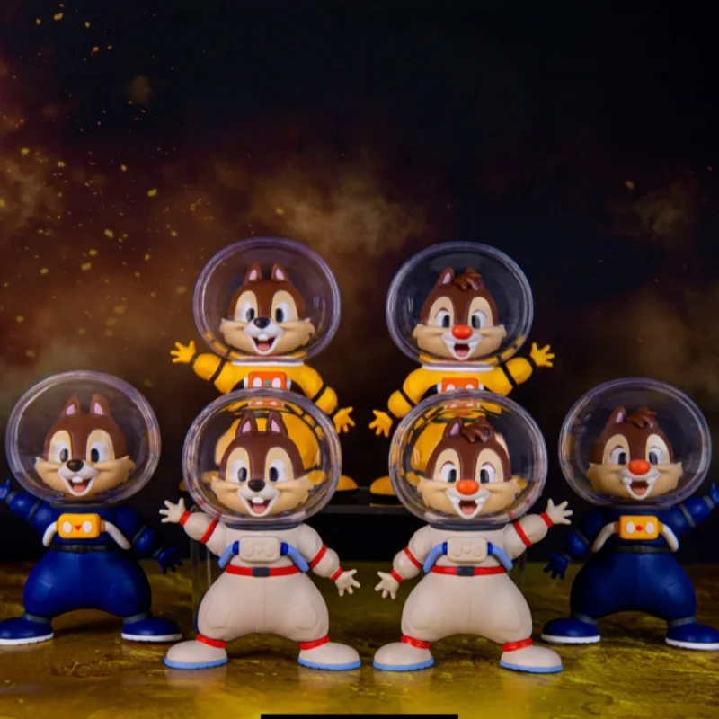 Figuras magnéticas de astronauta Qiqititi, adornos de mesa de moda con temática espacial, juguetes Gacha, regalos de vacaciones, caja ciega coleccionable