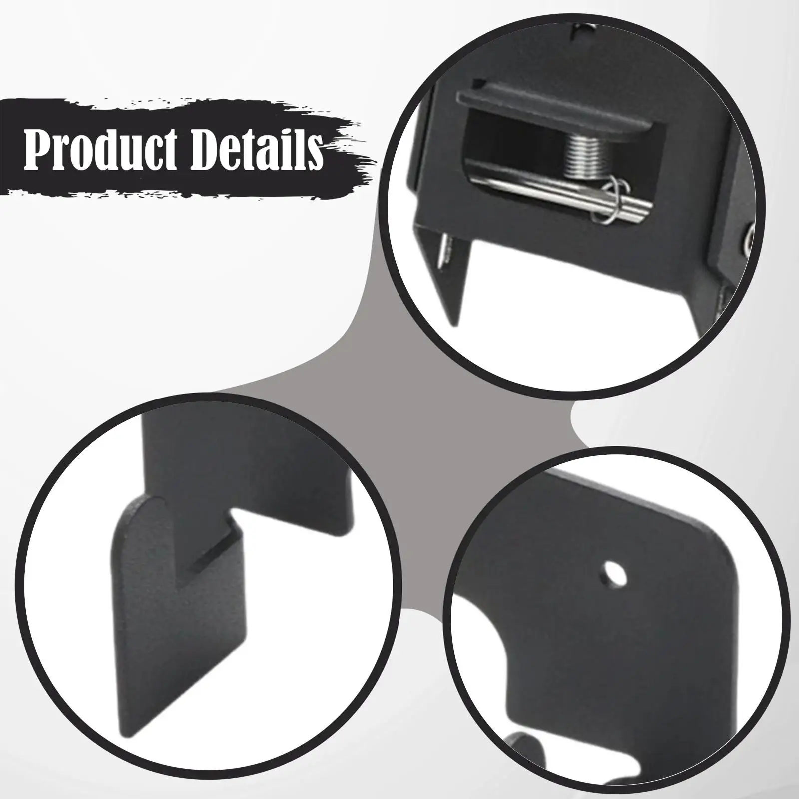 Multi Purpose Metal Wheelbarrow Storage Hook Wall Mount Bracket Organizer Rack for Shed Workshop