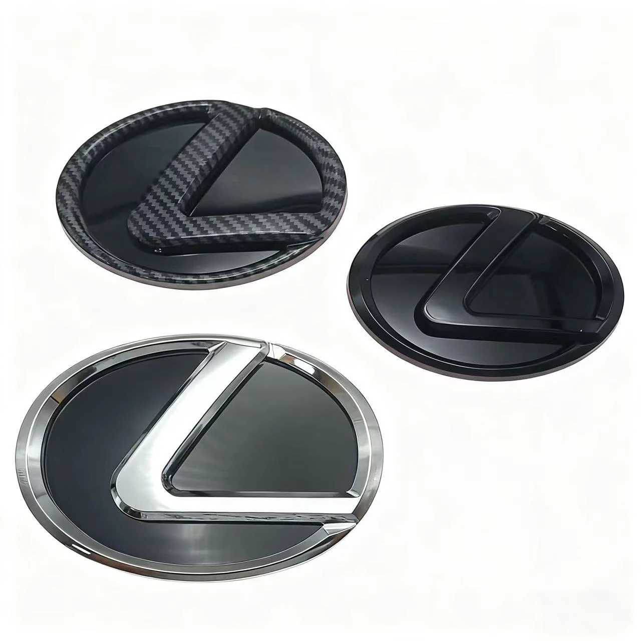 سيارة الجبهة مصبغة الخلفية شعار السيارات شعار ملصق اكسسوارات لكزس F SPORT GX460 Ct200h IS250 ES 220D IS200 Fsport GS GX IS LS #3