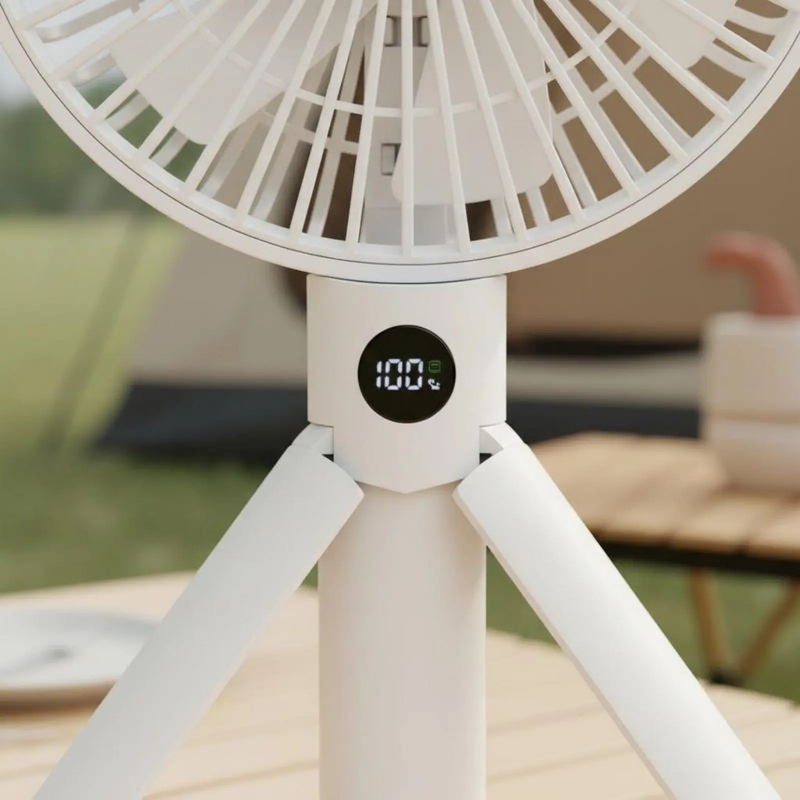 

Вентилятор для кемпинга с регулируемым углом наклона, складной, портативный, для индивидуального охлаждения, с несколькими скоростями и подсветкой