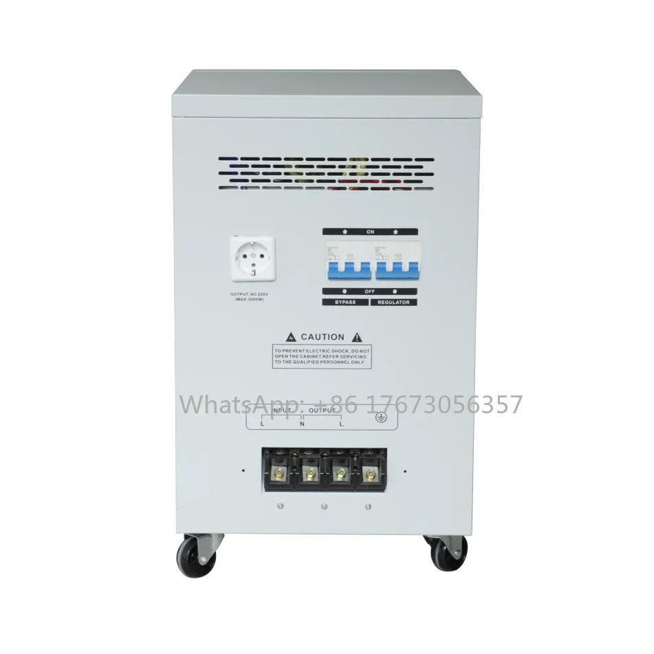 Relay Control AVR Voltage Regulator Voltage Stabilizer With Soft Start 45V Input Voltage Output 220V/110V