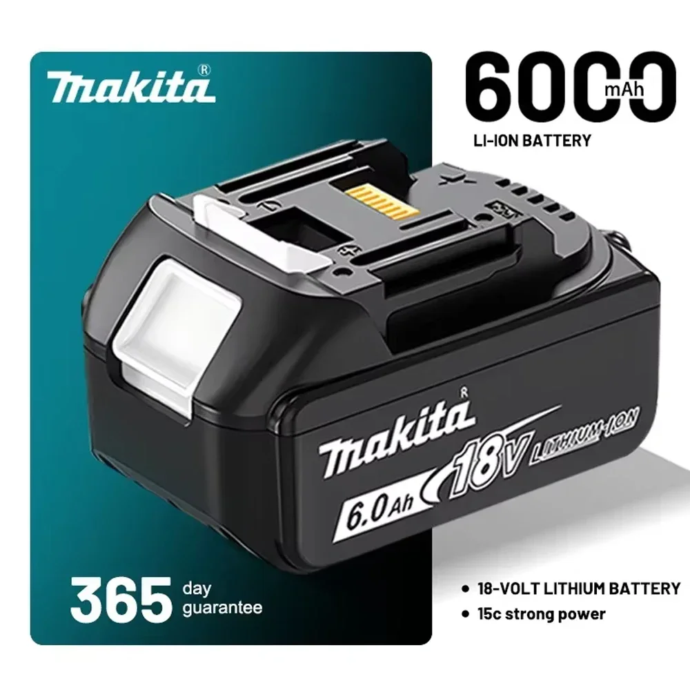Makita 18V 6.0Ah LXT Lithium-Ion Battery & DC18RC Fast Charger Kit - Professional Power Tool Battery with Free DHL Shipping