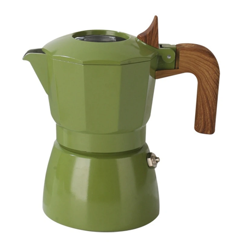 Stovetop Espresso Maker And Coffee Maker,Classic Italian Coffee Maker Moka Pot, Old Style Fashion Coffee Maker Mocha Pot Durable