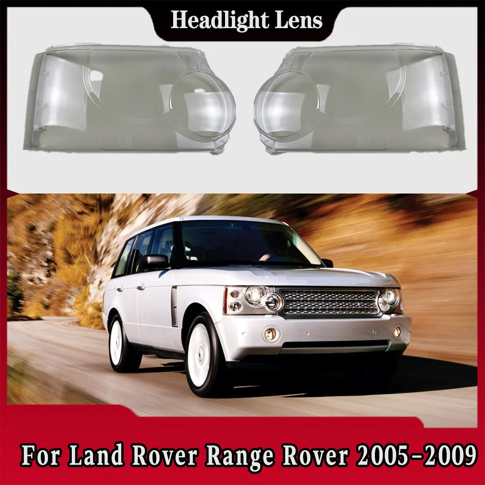 

Headlight Cover For Land Rover Range Rover 2005 2006 2007 2008 2009 Lampshade Plexiglass Replace Original Lens