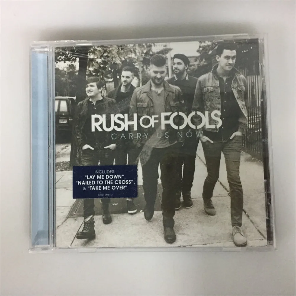 CD 'Carry Us Now' Contemporary Christian Rock Band Rush of Fools Studio Album Hopeful Uplifting Melodic Listening
